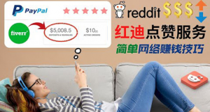 适合新手的副业：出售Reddit点赞服务赚钱，每天躺赚200美元-欢迎访问本站